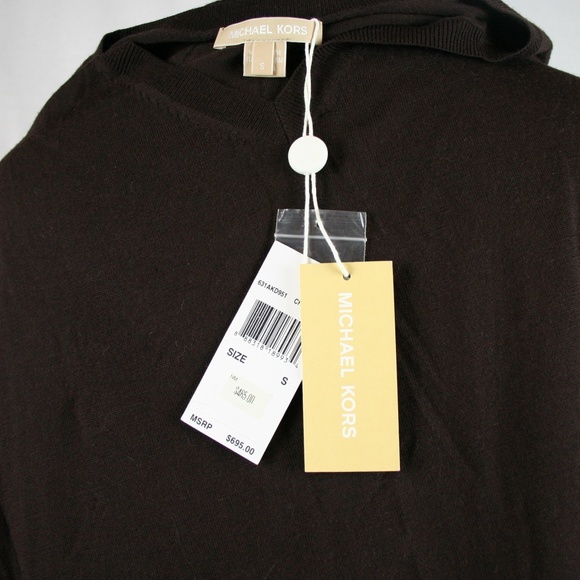 Michael Kors 100% Merino Wool in Chocolate - Picture 4 of 8