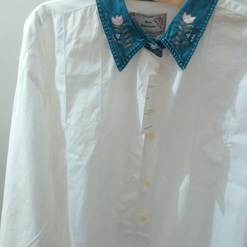 White Shirt New Direction
