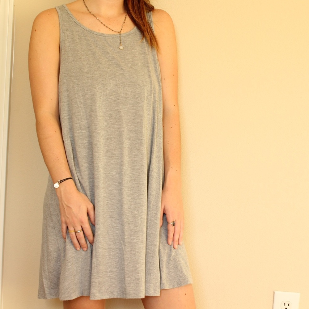 Grey Tank Dress