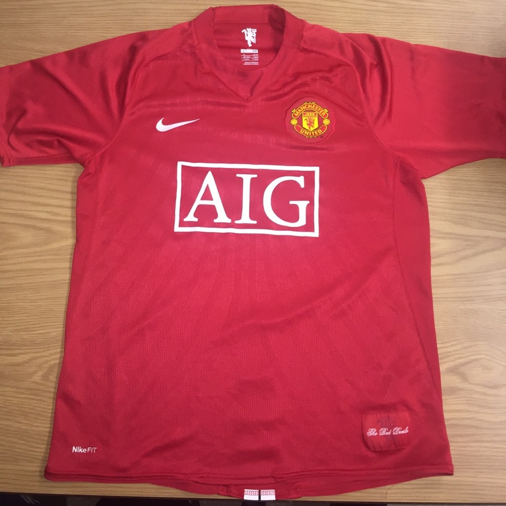 2007/2009 Nike Manchester United Jersey
