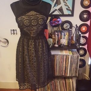 Amazing skies are blue dress