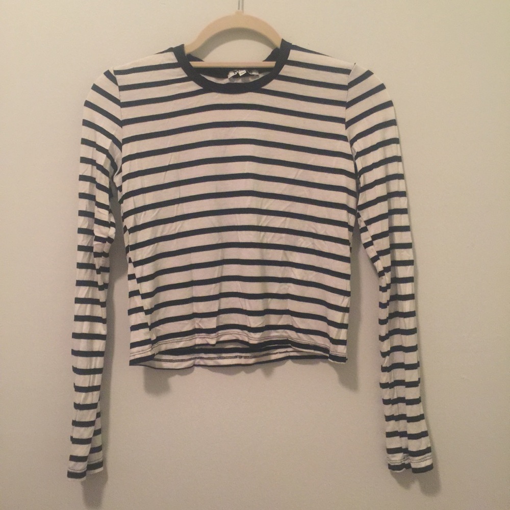 Mate the Label long sleeve stripe tee