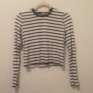 Mate the Label long sleeve stripe tee