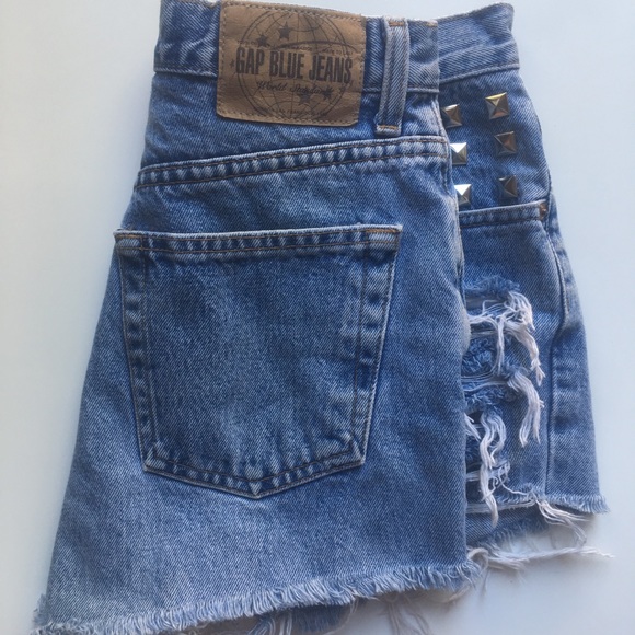 Vintage Custom High Waist Shorts - Picture 4 of 5