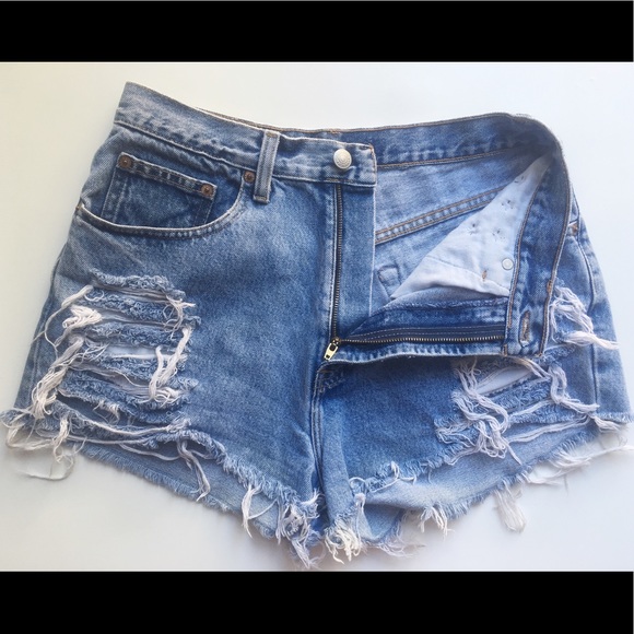 Vintage Custom High Waist Shorts - Picture 5 of 5