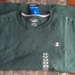 Brand New Champions T! Forest Dark Green T shirt.