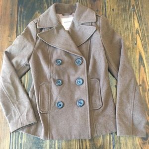 Brown Old Navy Peacoat
