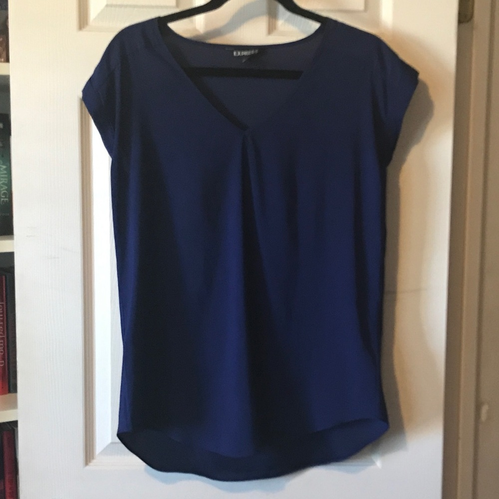 Navy blue Express shirt