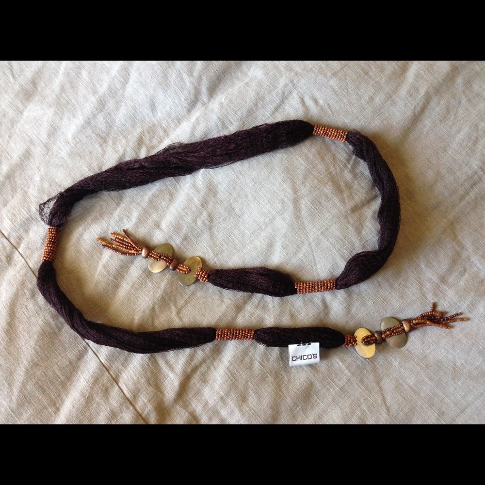Chico's scarf or belt.  Never used.