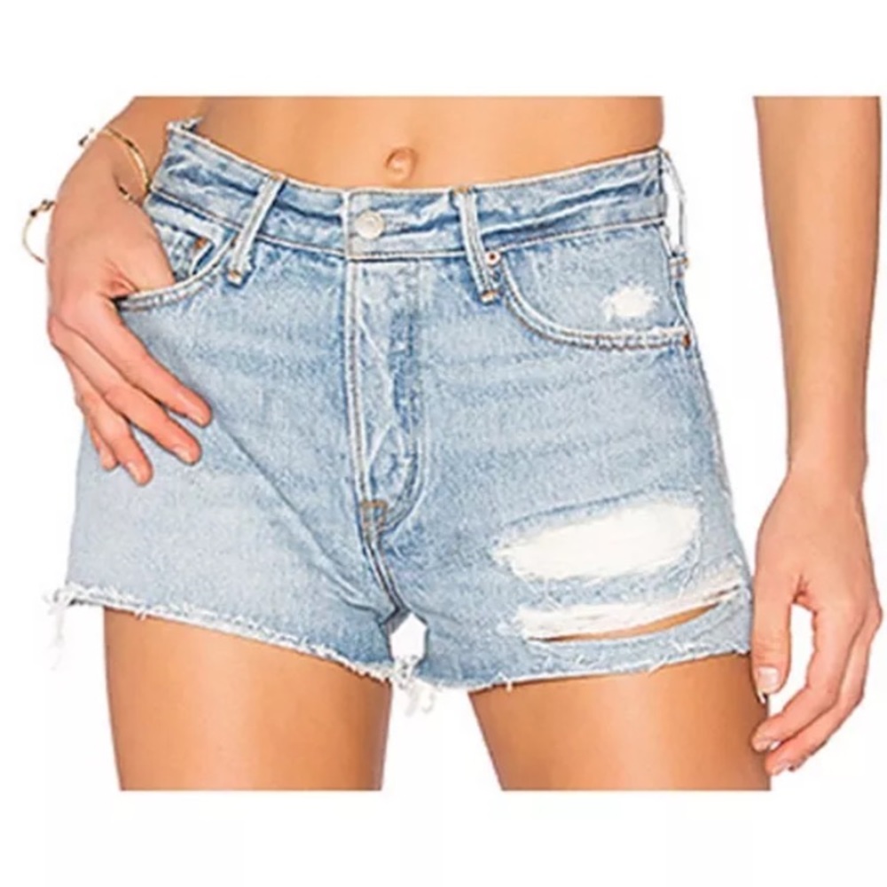 GRLFRND HI RISE SHORTS - NWT SIZE 28