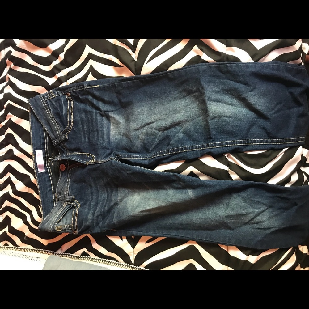 Dark wash jeans