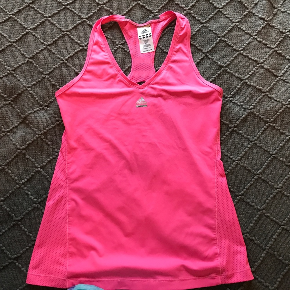 Adidas razor back workout tank top