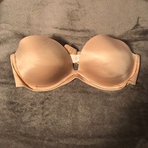 Victoria's Secret  nude strapless bra