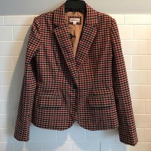 Merona size 4, gingham blazer