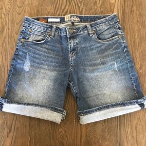 KUT boyfriend shorts size 8