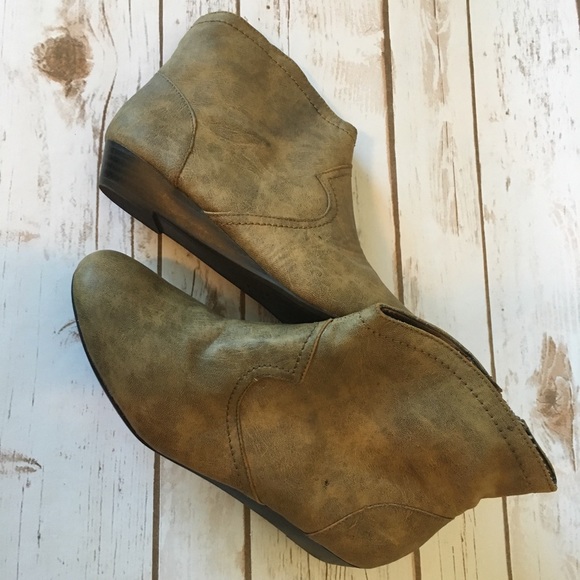 Libby Edelman Shoes - {Libby Edelman} Faux Leather Booties