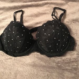 Victoria's Secret pink push up bra
