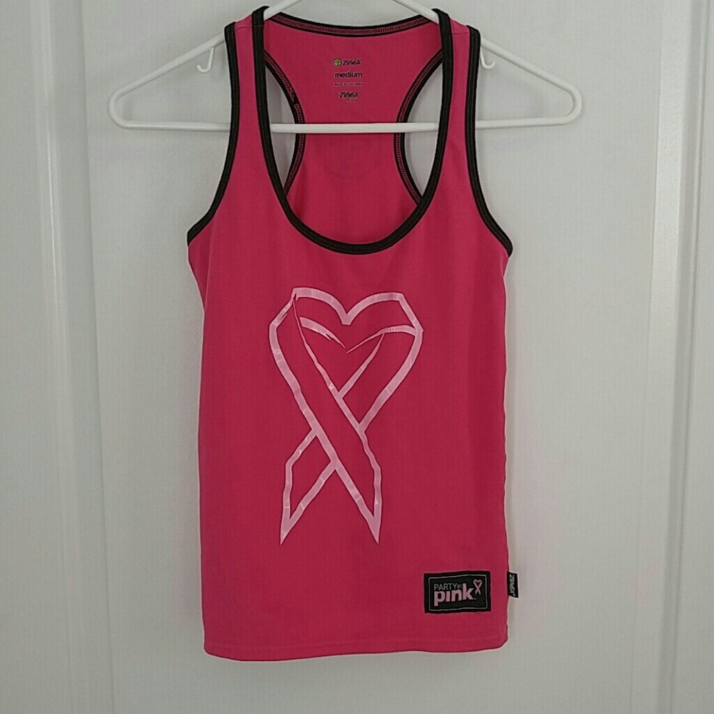 Zumba Fitness Pink Racerback Tank