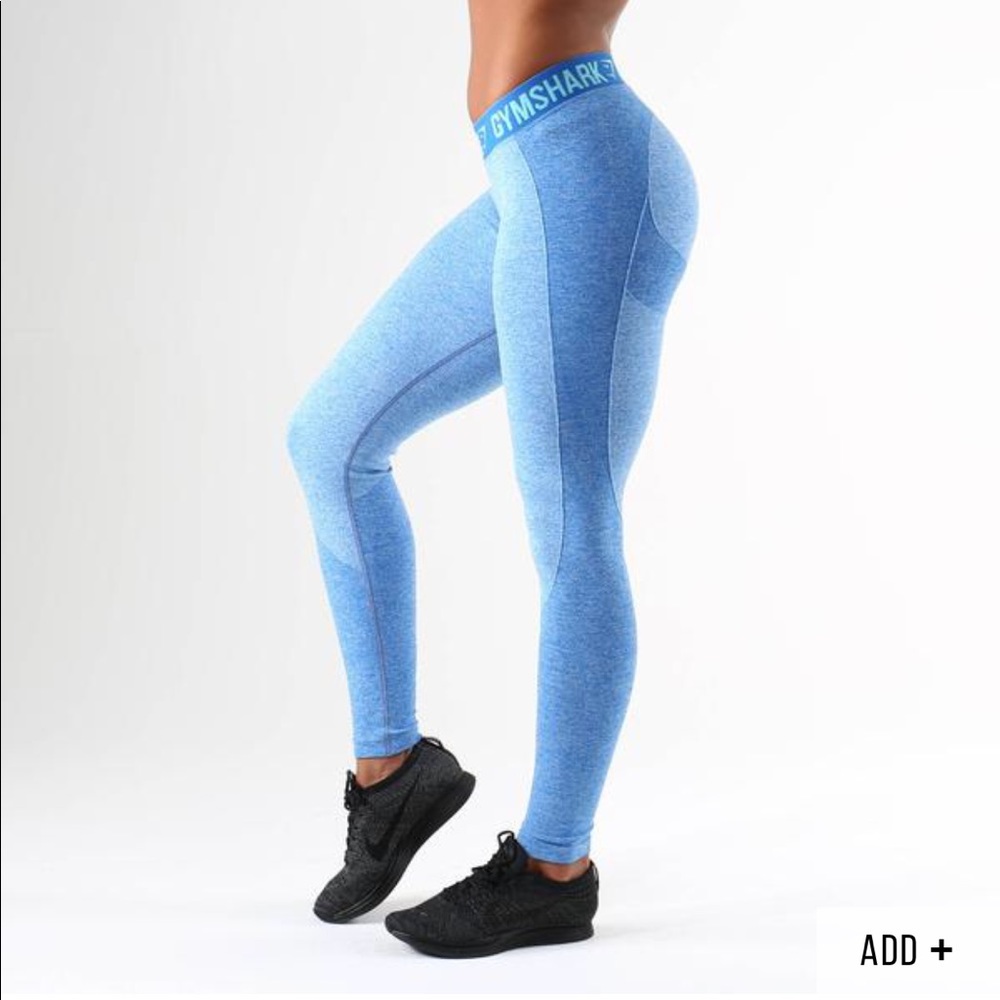 GYMSHARK FLEX LEGGINGS
BLUEBERRY MARL/MARINE BLUE