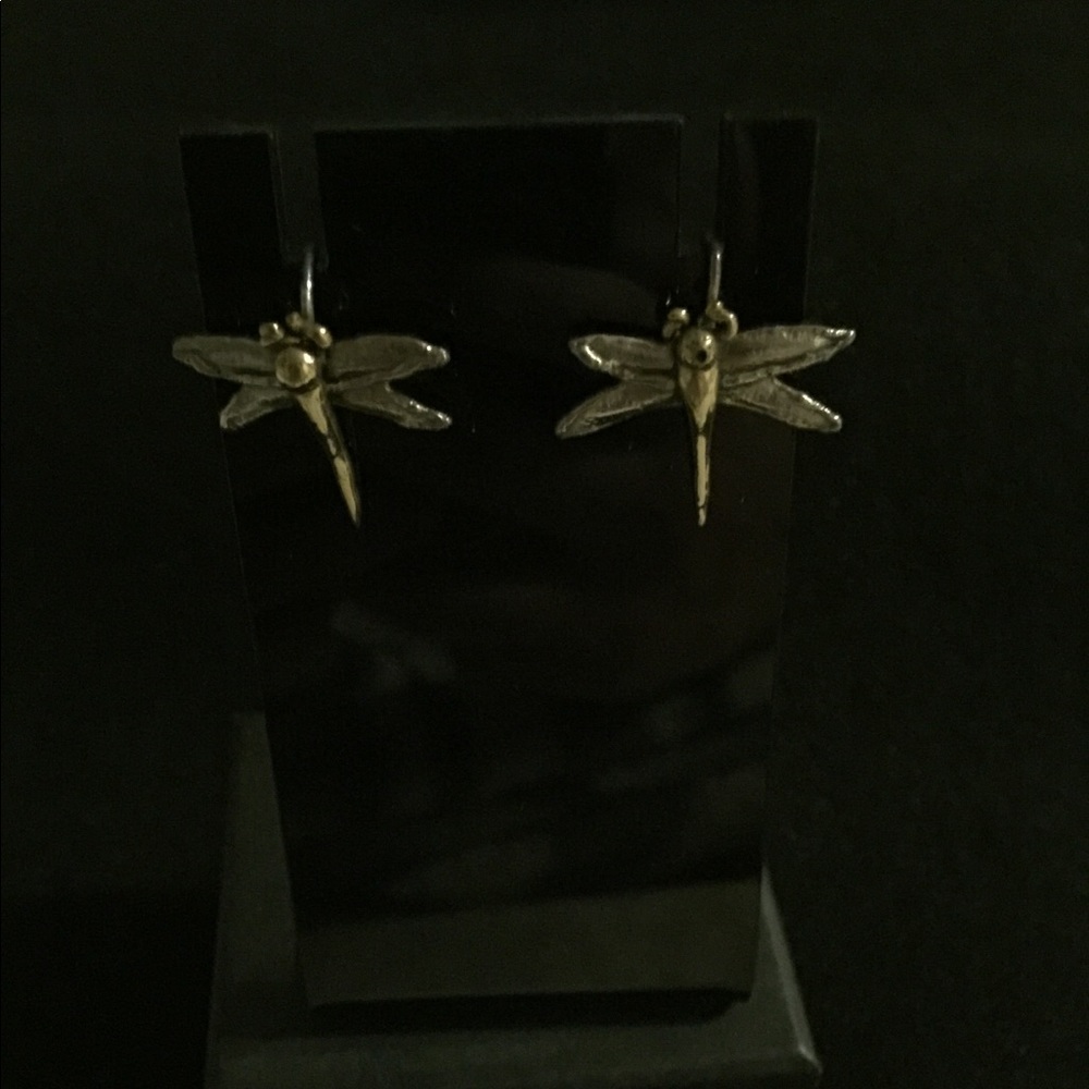 Dragonfly earrings