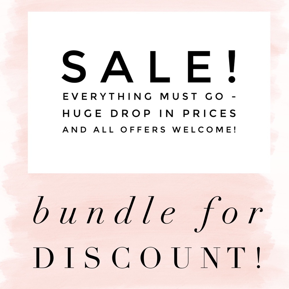 SALE - ALL OFFERS WELCOME - BUNDLE