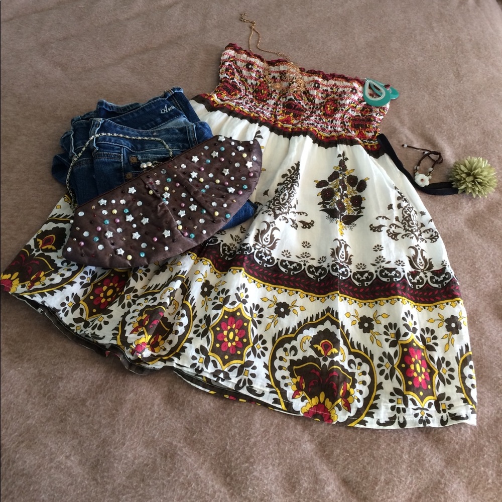 Forever 21 halter blouse.