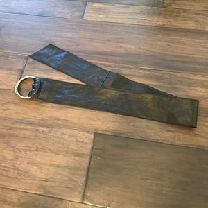 The Limited Italian Leather Belt, Sz Small