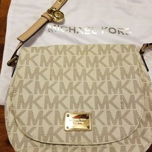 Beige Michael Kors Purse