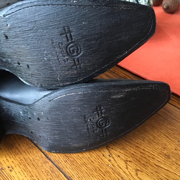 Women’s Circle G short top cowgirl boots black - Picture 7 of 7