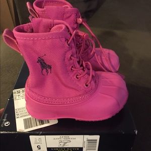 Ralph Lauren polo boots