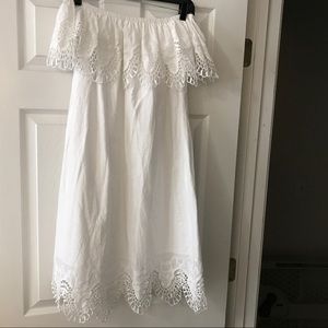 White dress