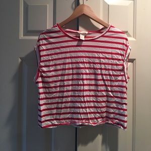 H&M CROPPED TEE