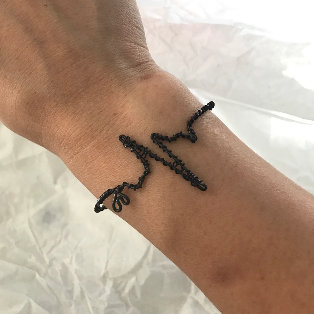 Heartbeat bracelet