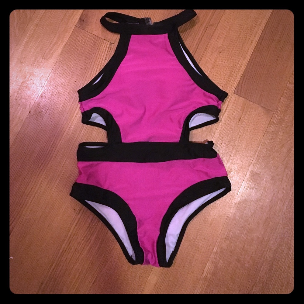Fuchsia one piece