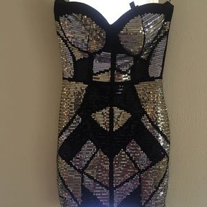 Little strapless dress