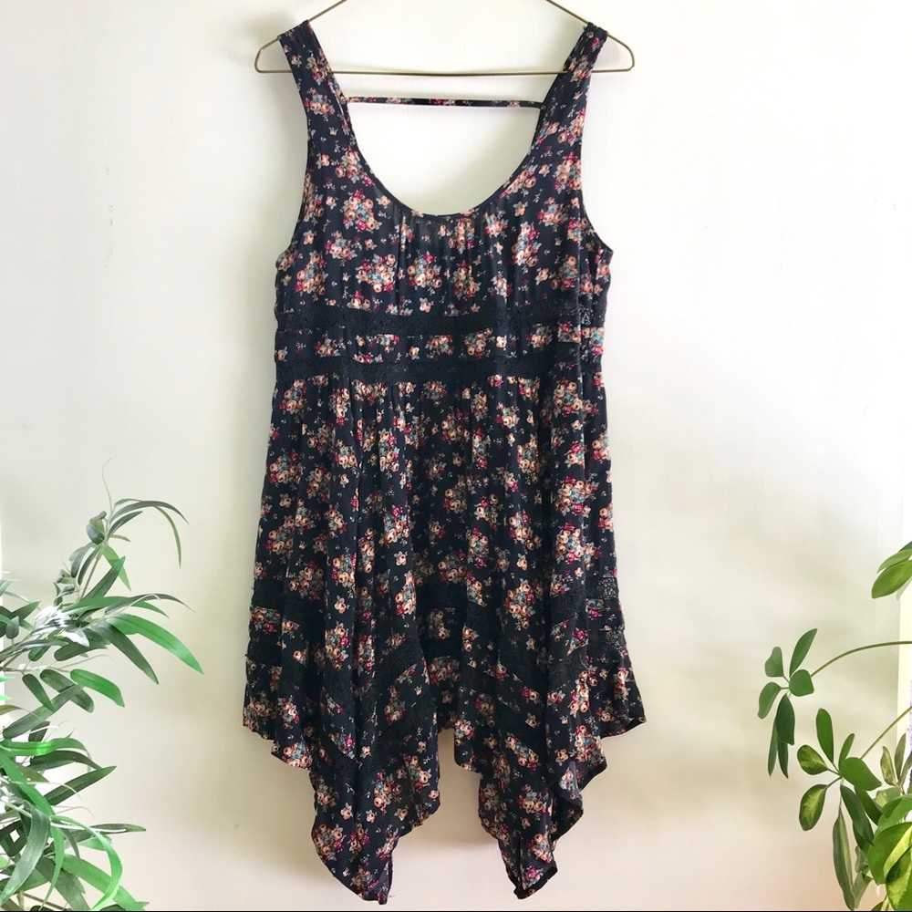 Floral Slip Flirty Dress