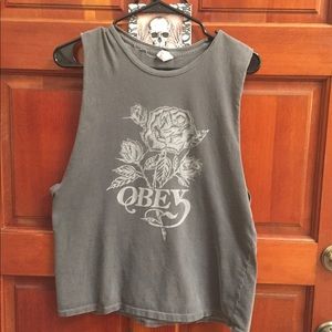 Obey muscle tank
