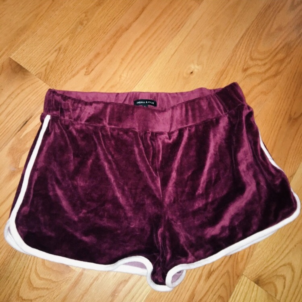 Kendall & Kylie Velvet Shorts