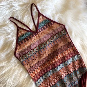 🛍BOGO 1/2 OFF🛍 TOPSHOP Crochet Knit Bodysuit