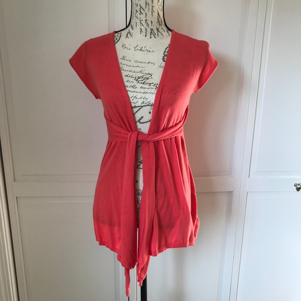 NWT Anthropologie Moth tie-front cardi