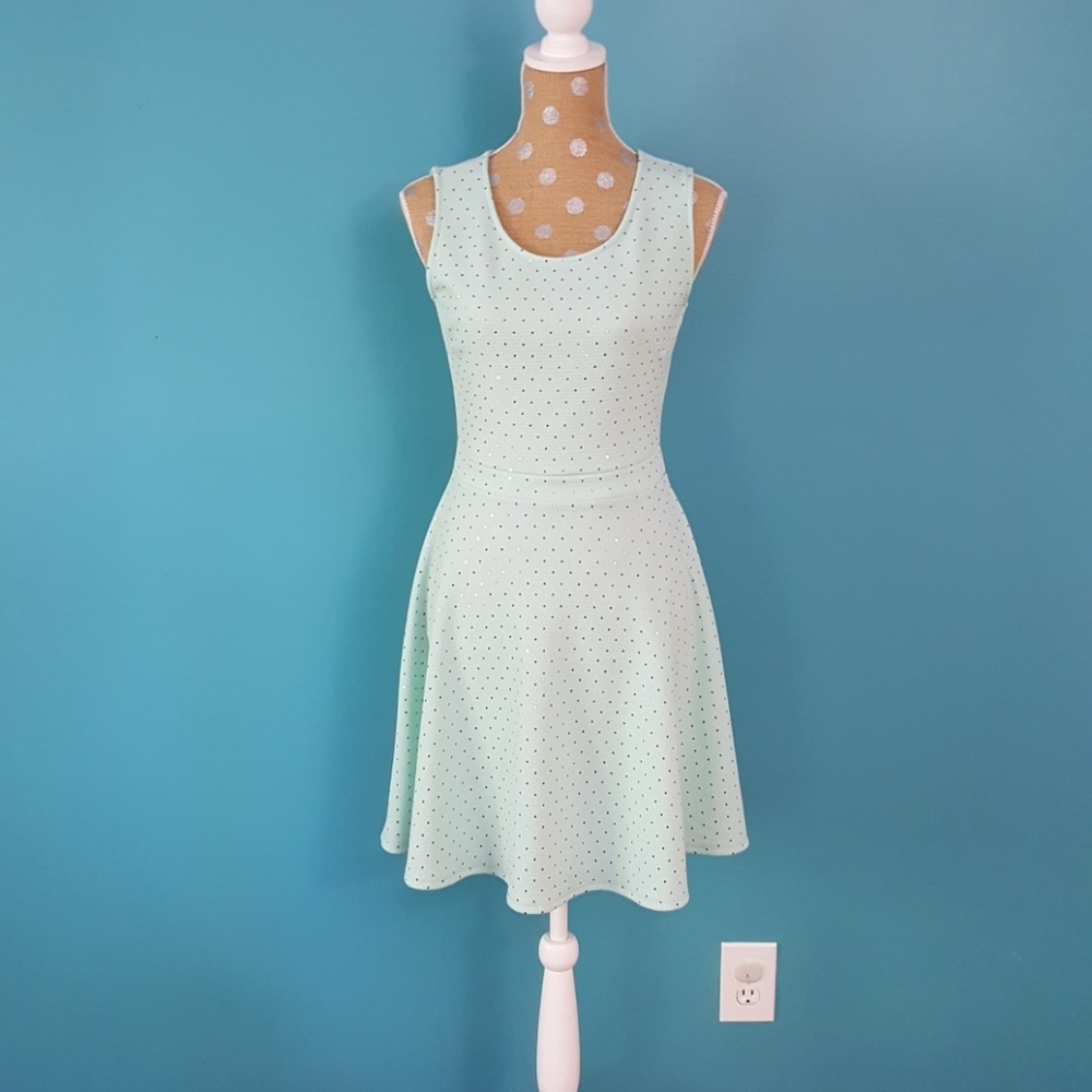 Modcloth mint sparkle dress
