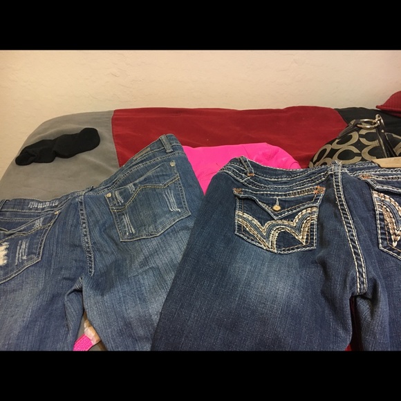 LA IDOL JEANS SIZE 13 - Picture 3 of 4
