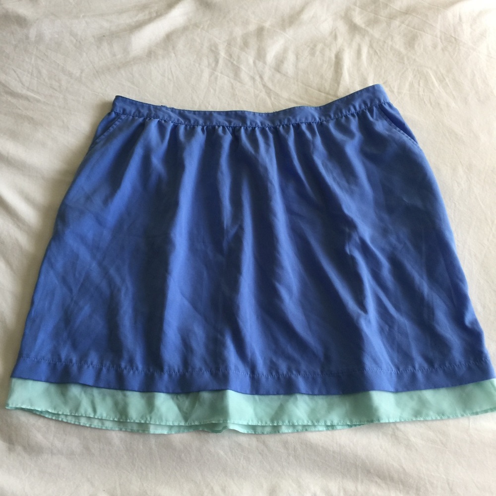 ‼️3/$20‼️Mossimo Cute Blue & Teal Skirt