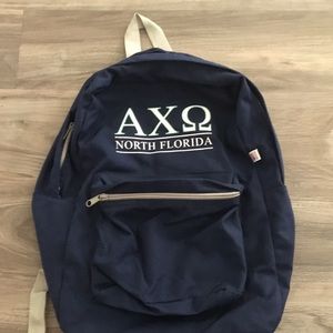 AXO sorority backpack