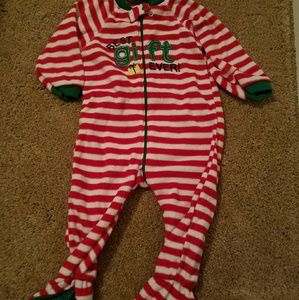 Christmas pajamas - 12-18 months