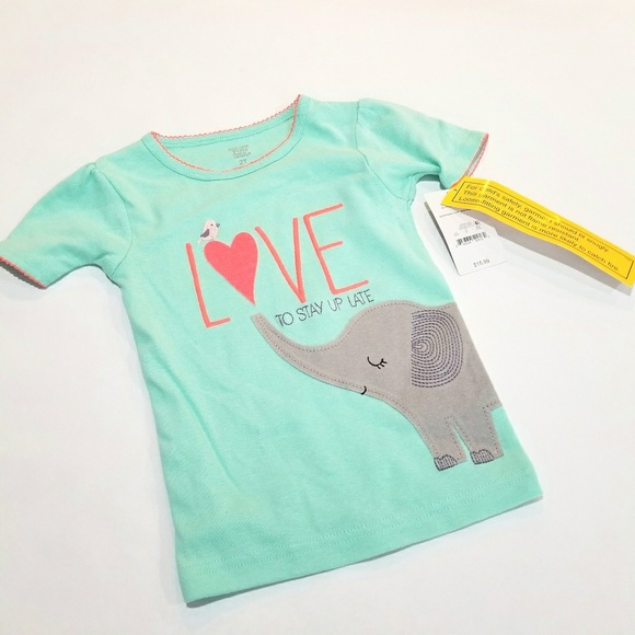 Carter's 4 piece outfit Elephant 2T - Picture 2 of 5