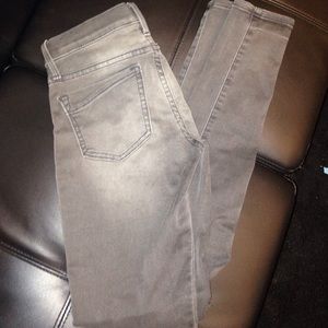 Express skinny legging jeans (grey) size 00r