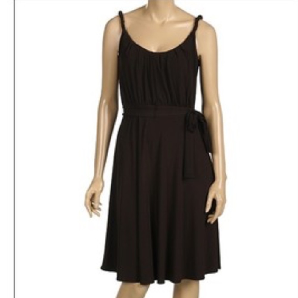 Calvin Klein matte jersey dress