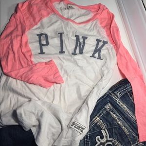 VS PINK half sleeve shirt