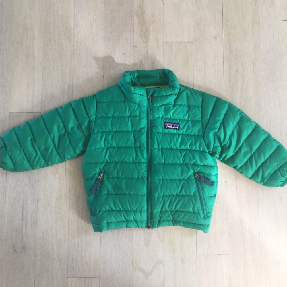 Kelly green down Patagonia